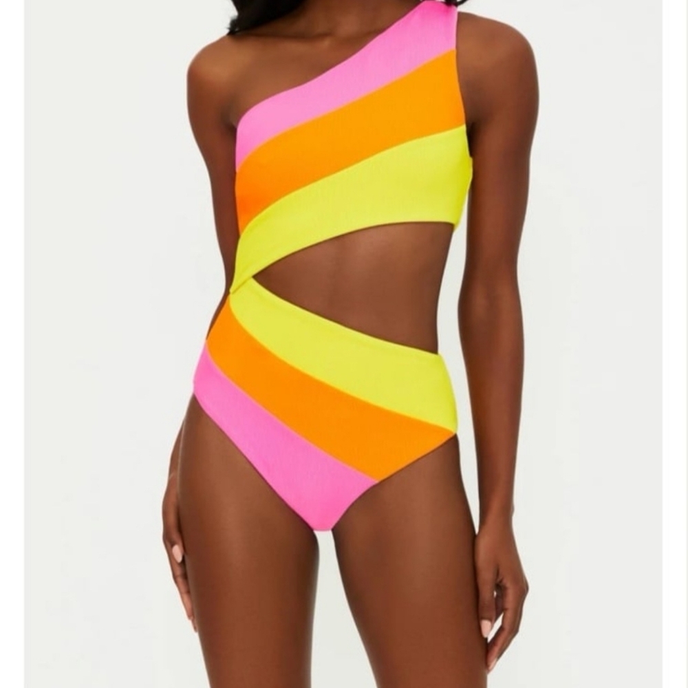 Free People Beach Riot One Piece Swimming Suit - Picture 1 of 4